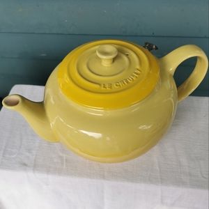 Le Creuset Yellow Teapot
